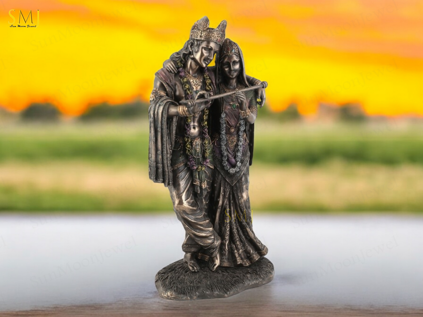 Radha Krishna Statue Handmade Temple Decor Premium Qualit Radha Krishna Gift