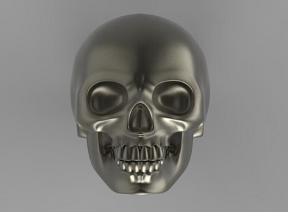 Silver Skull Ring Handmade Gothic Biker Boho Ring New Rocker Skull Ring For Men