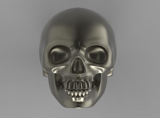Silver Skull Ring Handmade Gothic Biker Boho Ring New Rocker Skull Ring For Men