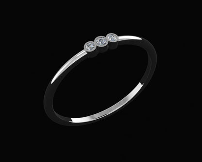 925 Sterling Silver Round Moissanite Wedding Band Engagement Women Ring US5-15