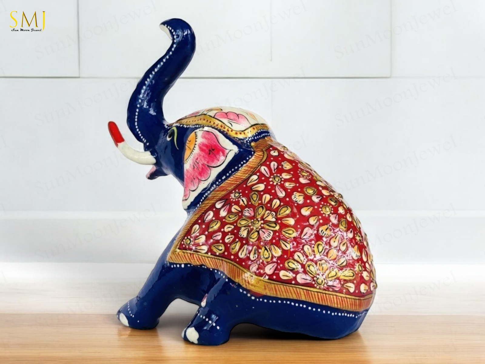 Appu Elephant Statue Beautiful Appu Elephant Metal Figurine Indian handicraft