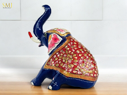Appu Elephant Statue Beautiful Appu Elephant Metal Figurine Indian handicraft