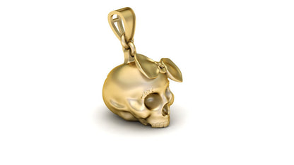 Stylish Skull Ring Unique Baby Skull Gothic Design Charm Perfect Gift for Him