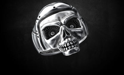 Fashion Men's Skull Ring Gothic Skeleton Biker Punk Jewelry US5-15 Handmade Ring