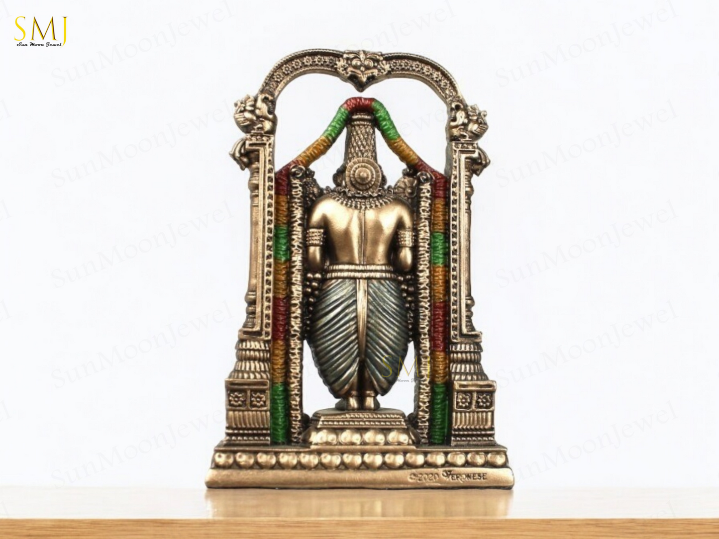 Tirupati Balaji Statue Premium Bronze Lord Venkateswara Idol Wall Hanging Gift