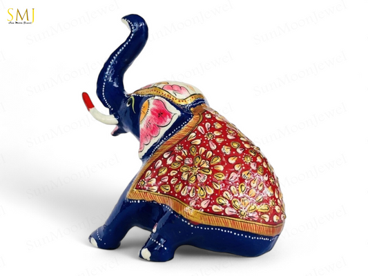 Appu Elephant Statue Beautiful Appu Elephant Metal Figurine Indian handicraft