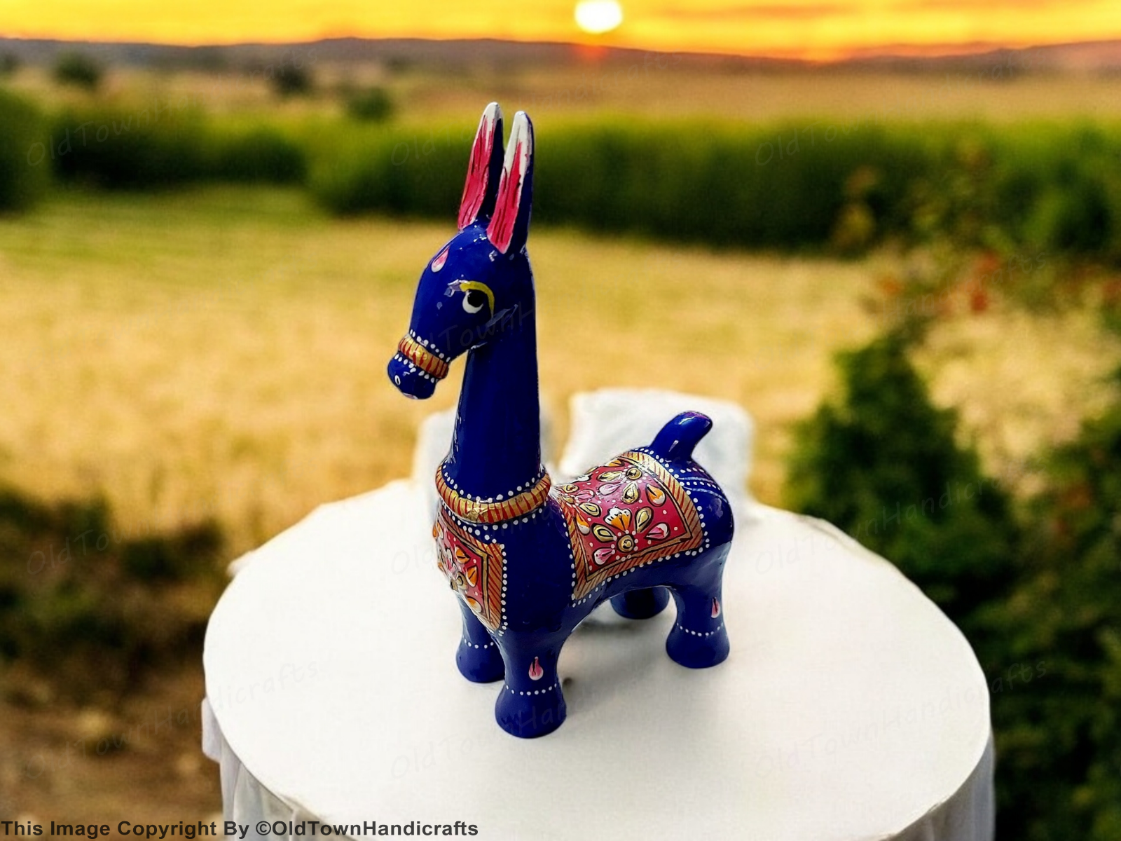Handcrafted 3" Bankura Horse Statue Rajasthani Art Decor | Unique Gift for Home