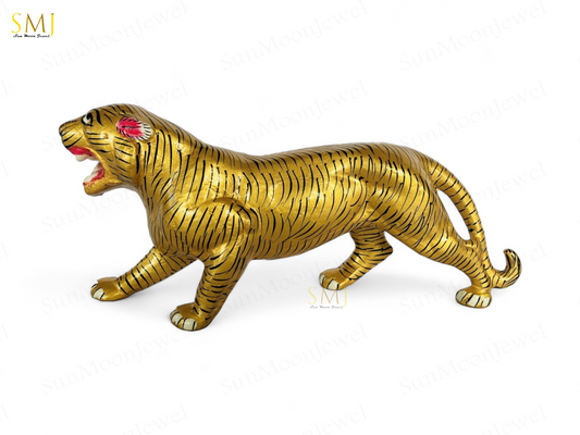 Tiger Home Decor Tiger Showpiece Tiger Statue Tiger Brithday Gift Animal Tiger