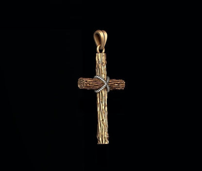Classic Cross Pendant Brass Religious Jewelry Gift for Men Women Cross Necklace