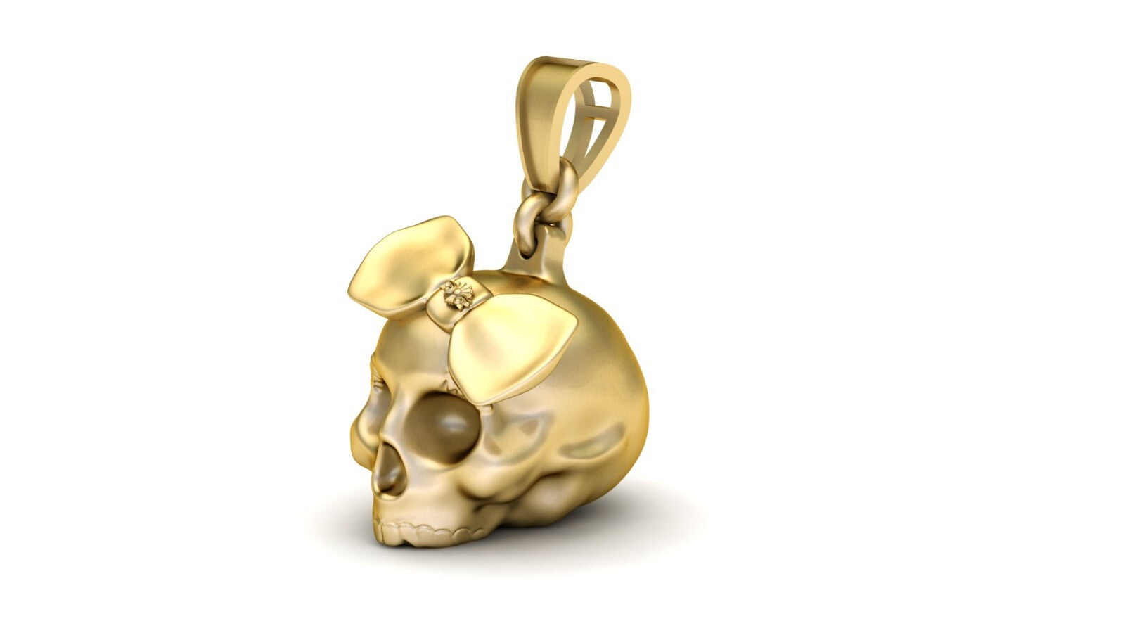 Stylish Skull Ring Unique Baby Skull Gothic Design Charm Perfect Gift for Him