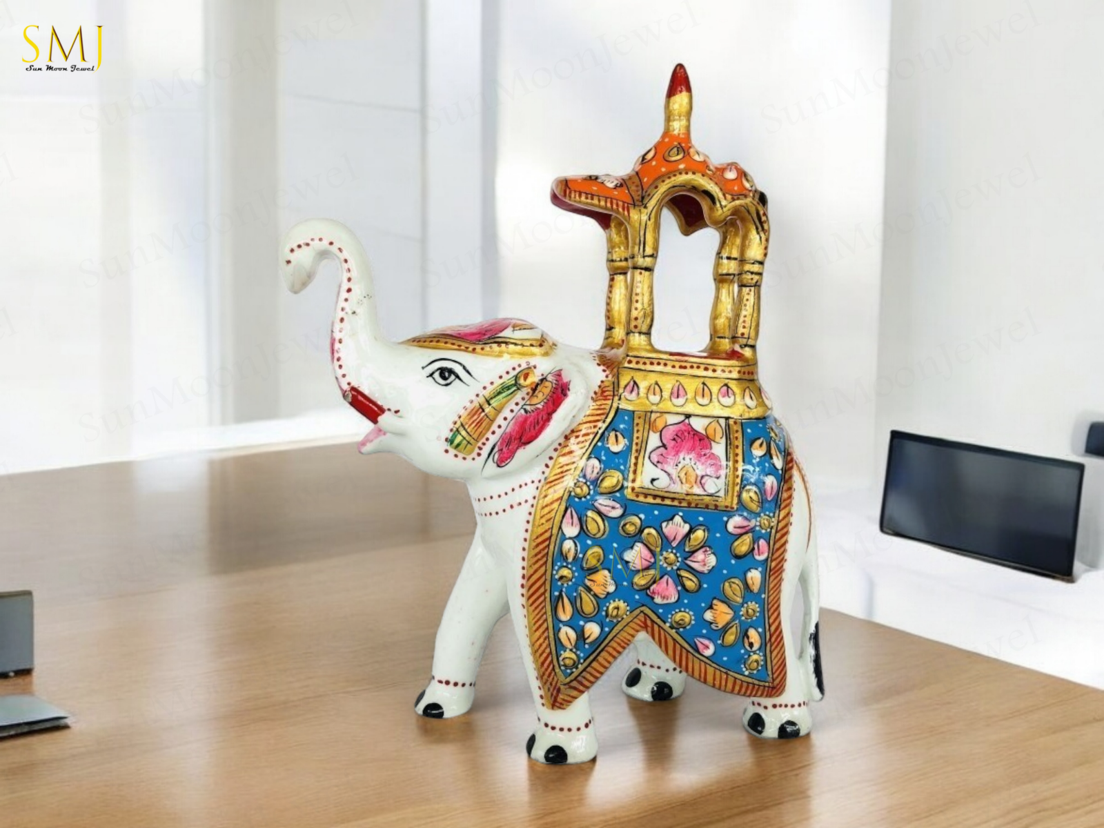 Ambabari Elephant Statue Ambabari Elephant Decorative Statue Handicraft Sculptur