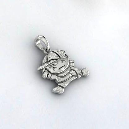 Baby Boy Pendant Rose Gold Kids Charm Necklace Disney World Jewelry