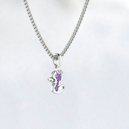 Collier pendentif de canard en nacre avec améthyste, vie marine, bijoux en argent sterling plaqué or rose, cadeau pour elle, canard en caoutchouc, bijoux