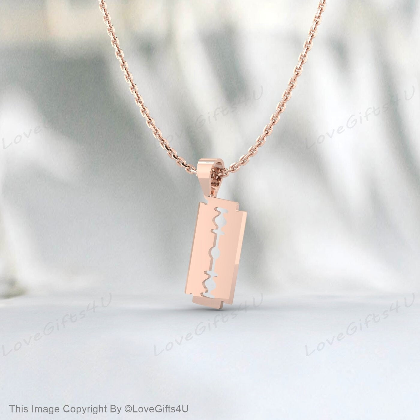 Collier de lame de rasoir, collier de rasoir, collier de lame, cadeaux pour petit ami, collier pour hommes, pendentif de rasoir unisexe, bijoux faits à la main, streetwear