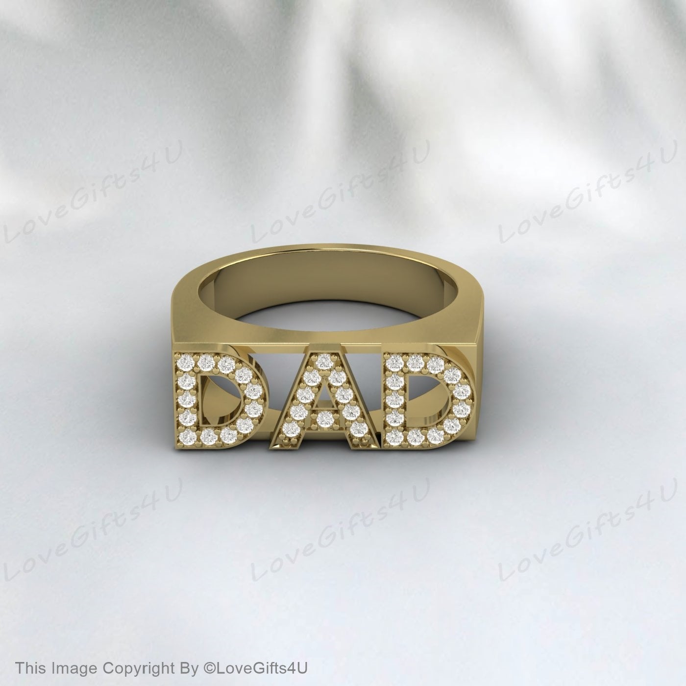 Bague de papa avec pierre de naissance, chevalière gravée pour papa, cadeau de fête des pères