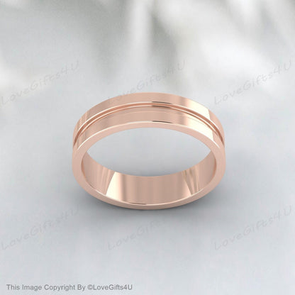 925 Sterling Silver Stacking Ring Wedding Band Plain Band Simple Ring