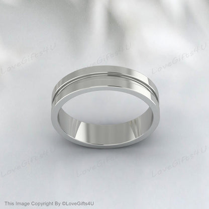 925 Sterling Silver Stacking Ring Wedding Band Plain Band Simple Ring