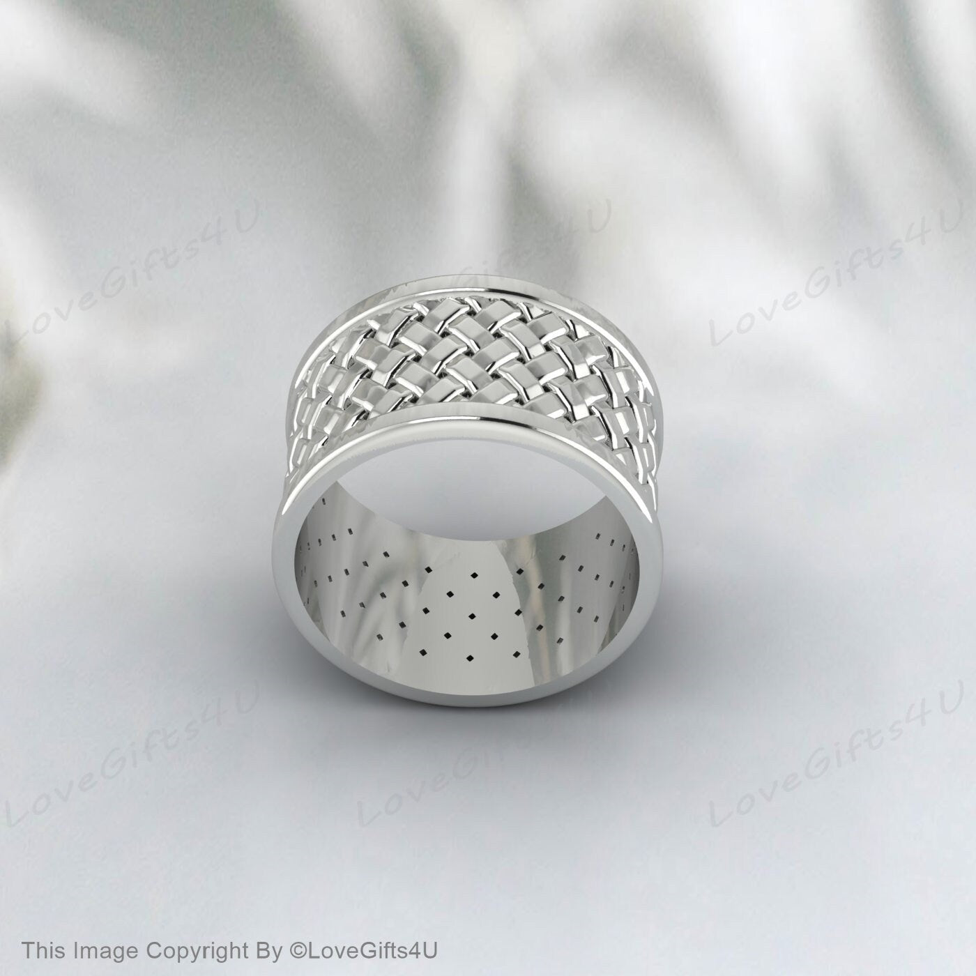 Texture Wedding Band Victorian Ring Women Band Engravings Disign Ring